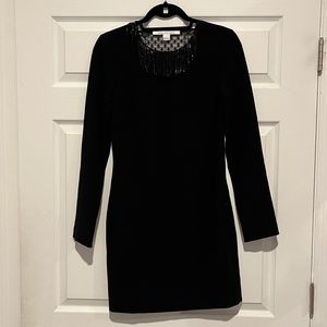 Diane Von Furstenberg Vintage Black Cocktail Dress